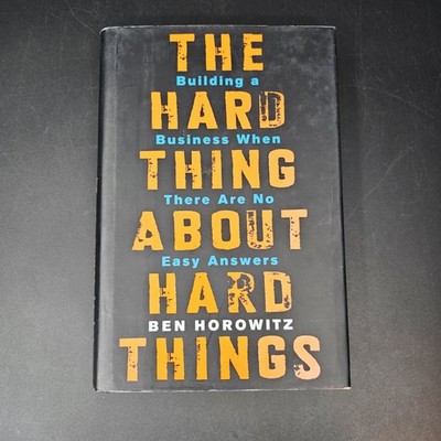1-445.jpg The Hard Thing About Hard Things: Building a Business Ben Horowitz Hardcover