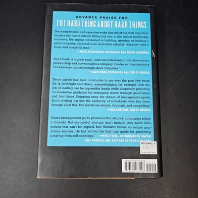 1-447.jpg The Hard Thing About Hard Things: Building a Business Ben Horowitz Hardcover