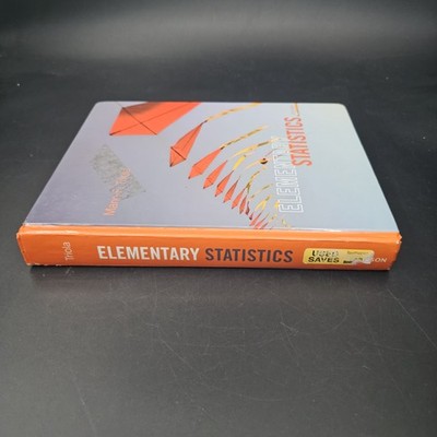 1-536.jpg Elementary Statistics Mario F. Triola Hardcover Statistics Textbook