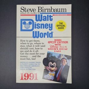 1-542.jpg Birnbaum's Walt Disney World 1991 Stephen Birnbaum Pocket Paperback Disney