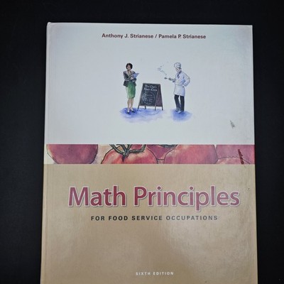 Math Principles for Food Service Occupations