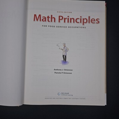 Math Principles for Food Service Occupations