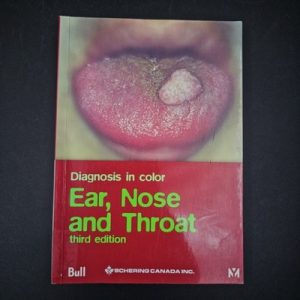 Color Atlas of ENT Diagnosis Bull, T. R. Paperback Otolaryngology Medical