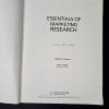 Essentials of Marketing Research William G. Zikmund Barry J. Babin Paperback
