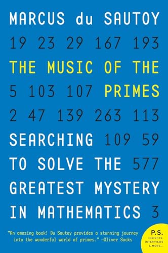 The Music of the Primes Marcus Du Sautoy Paperback Mathematics Nonfiction