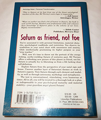 Version 1.0.0 Twelve Faces of Saturn: Your Guardian Angel Planet Bil Tierney Paperback Saturn