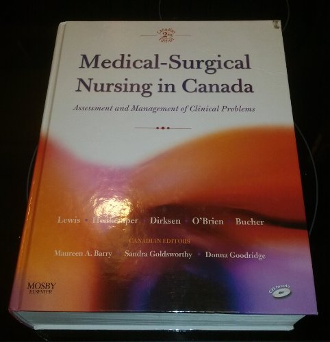 Medical-Surgical Nursing in Canada: Assessment Management of Clinical Problems